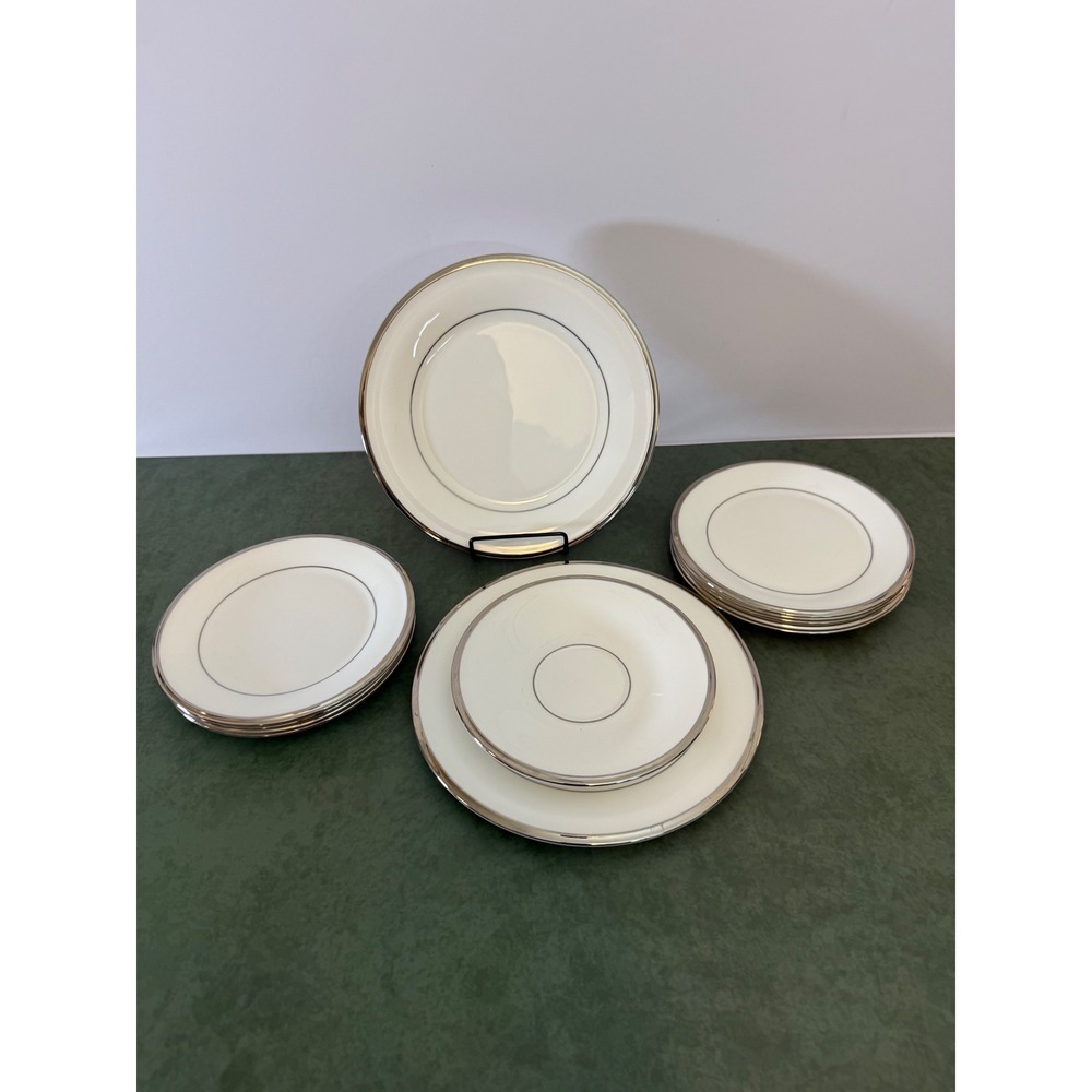 Lenox Solitaire White Dimension II Replacement Plates